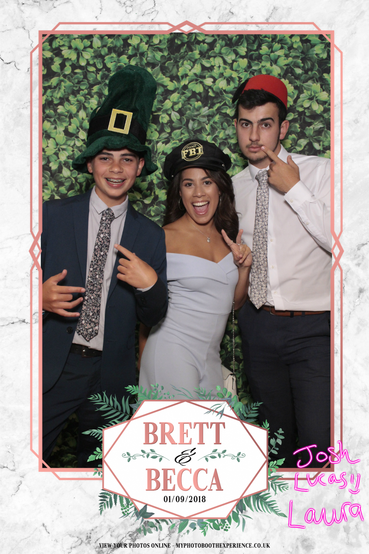 Brett & Becca's Wedding | View more photos from the event at gallery.myphotoboothexperience.co.uk/u/MyPhotoBoothExperienceLtd/Brett-Beccas-Wedding